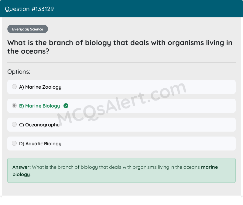 Question Screenshot