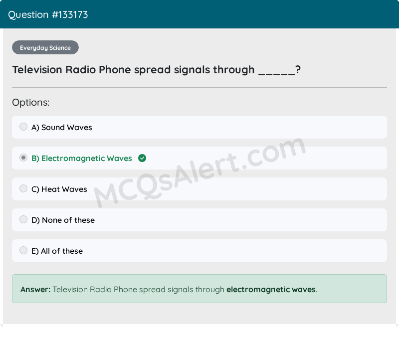 Question Screenshot