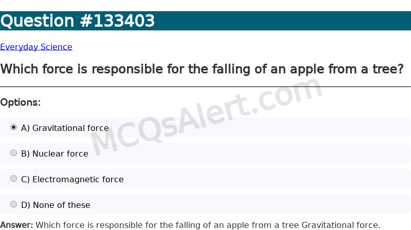 Question Screenshot