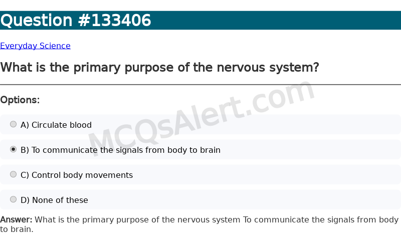Question Screenshot