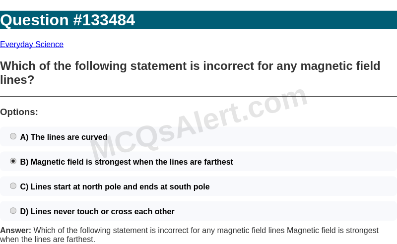 Question Screenshot