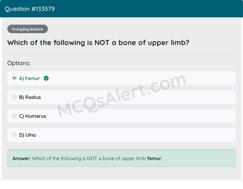 Question Screenshot