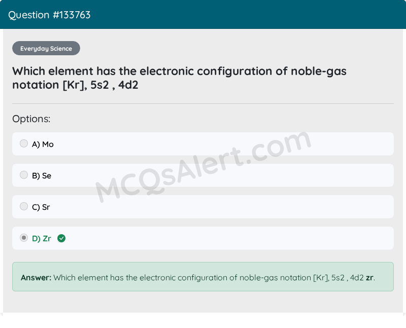 Question Screenshot