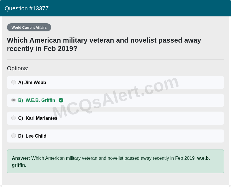 Question Screenshot