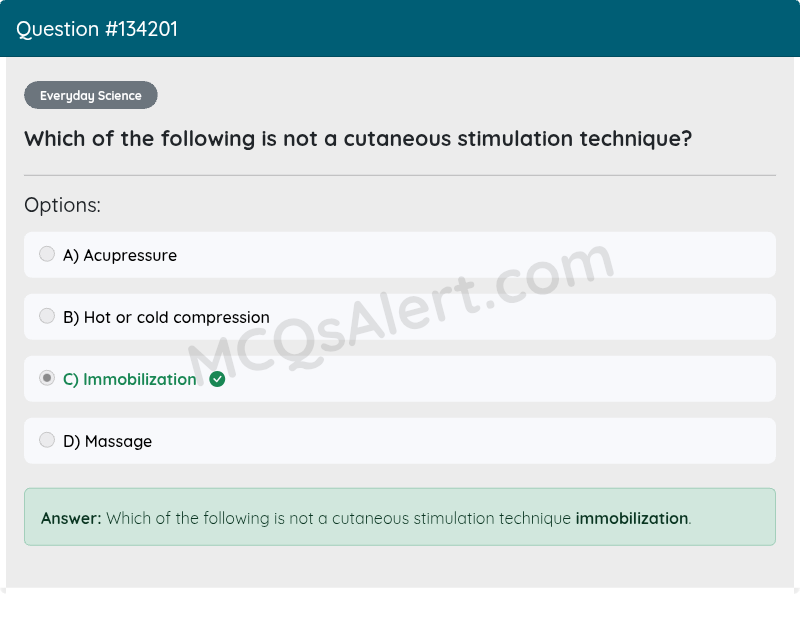 Question Screenshot