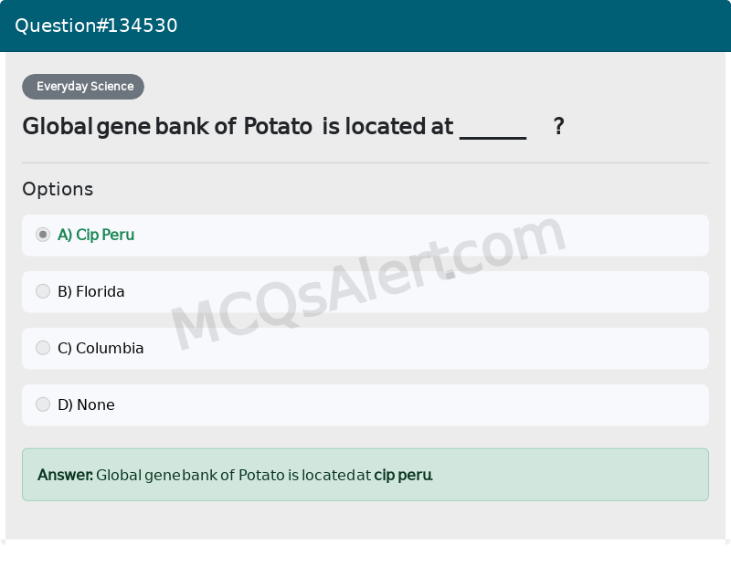 Question Screenshot
