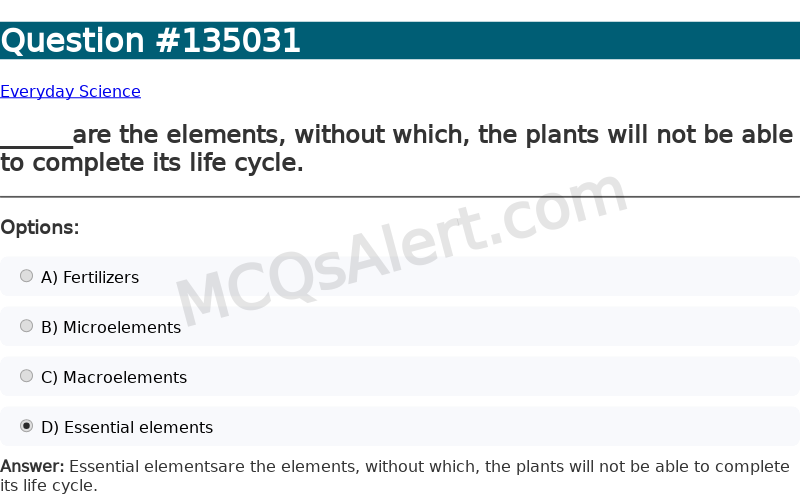Question Screenshot