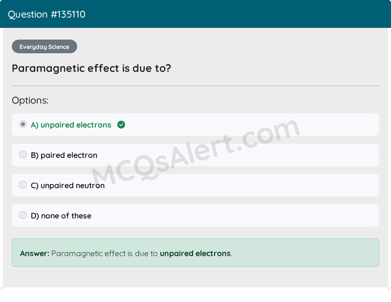 Question Screenshot