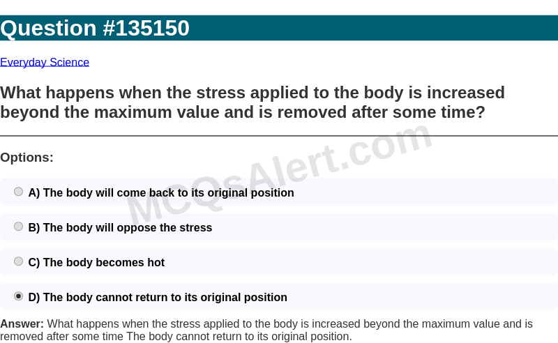 Question Screenshot