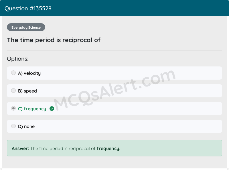 Question Screenshot