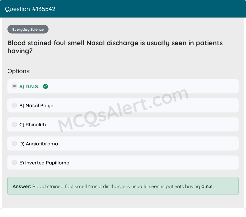 Question Screenshot