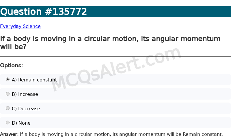 Question Screenshot