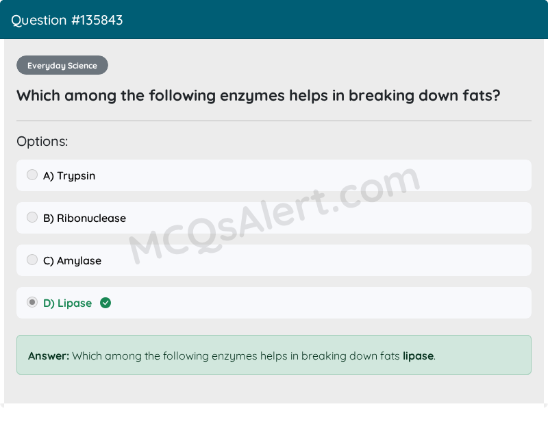 Question Screenshot