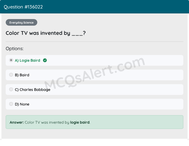 Question Screenshot