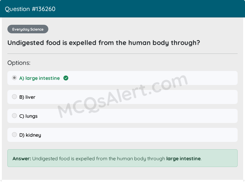 Question Screenshot