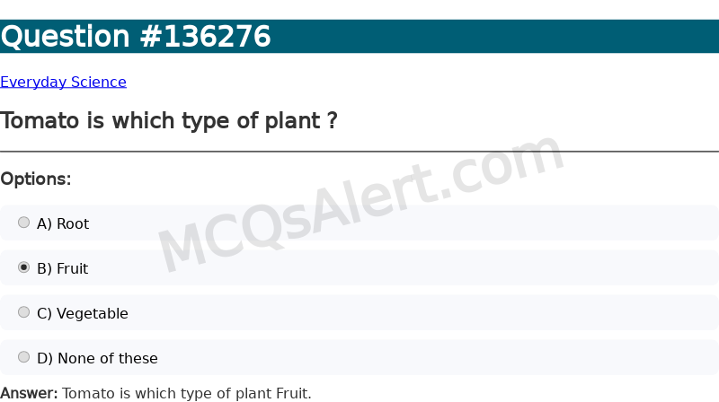 Question Screenshot