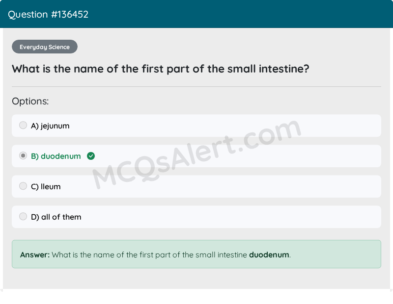 Question Screenshot