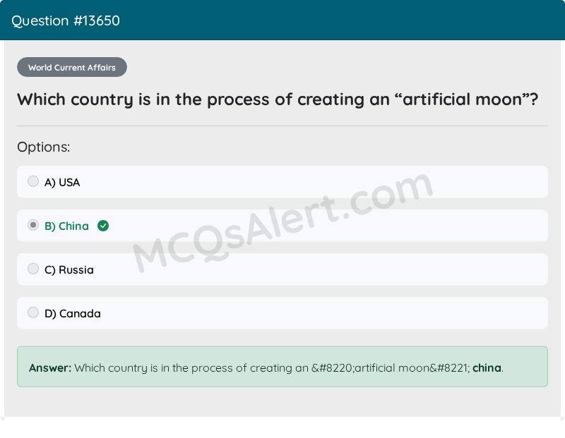 Question Screenshot