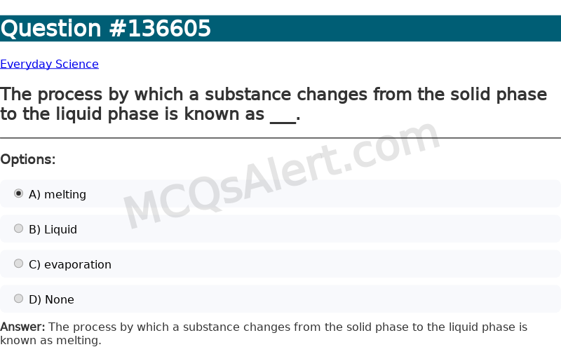 Question Screenshot