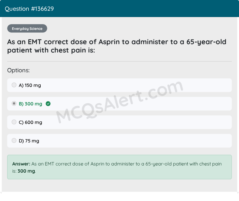 Question Screenshot