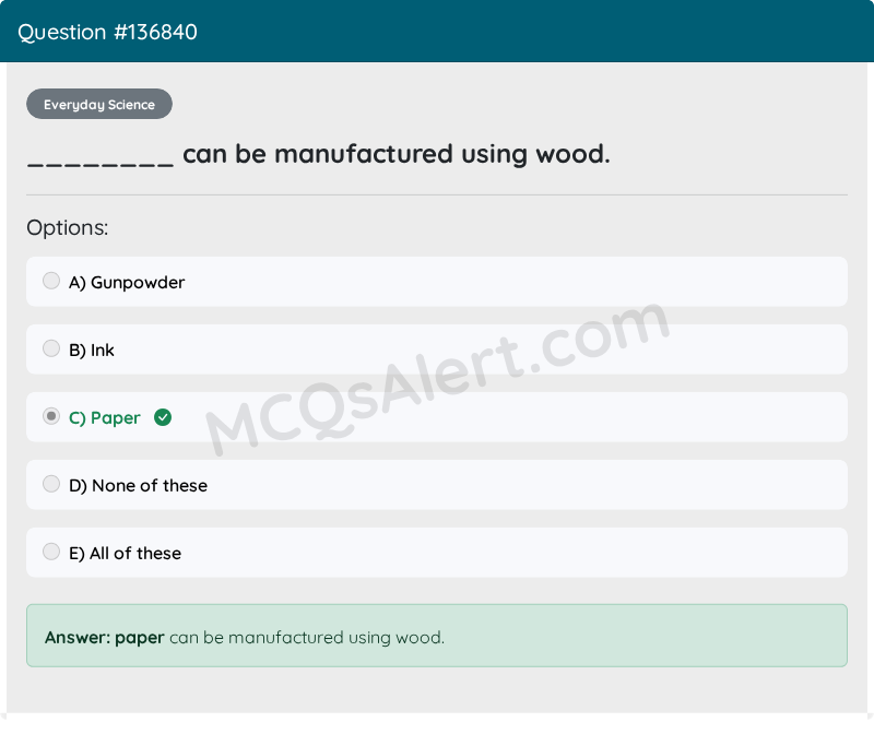 Question Screenshot