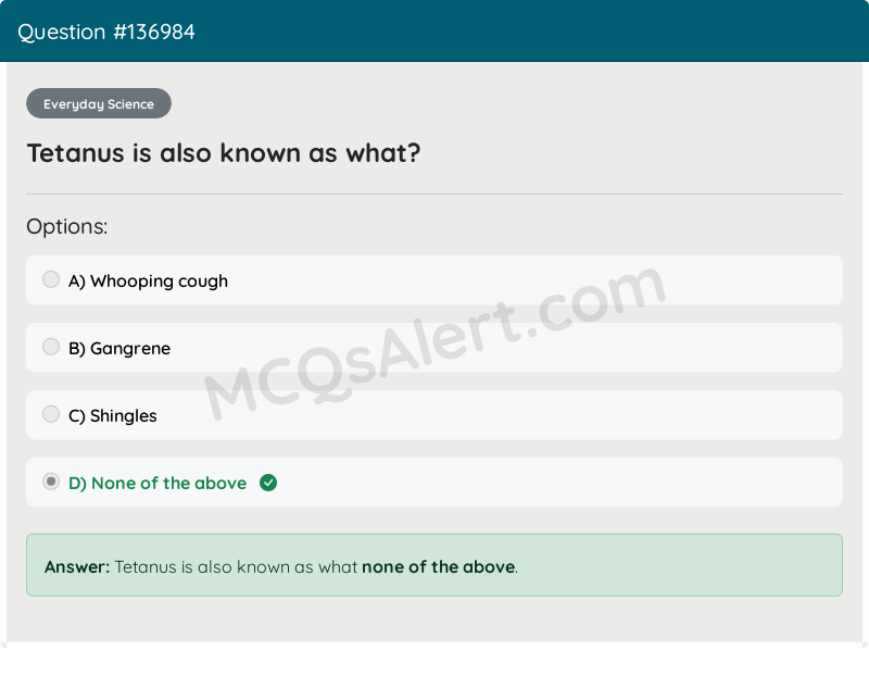 Question Screenshot