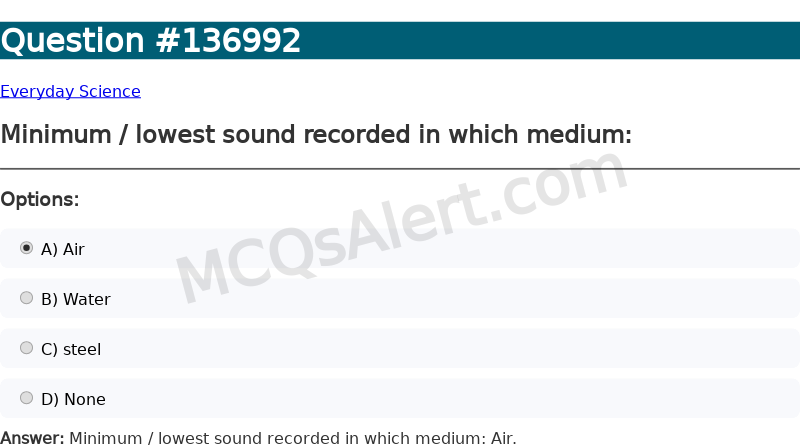 Question Screenshot