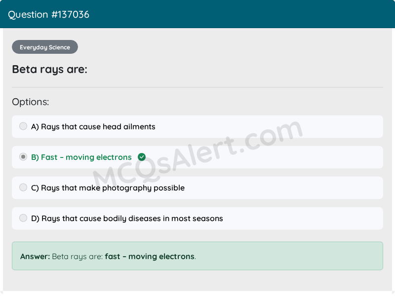Question Screenshot