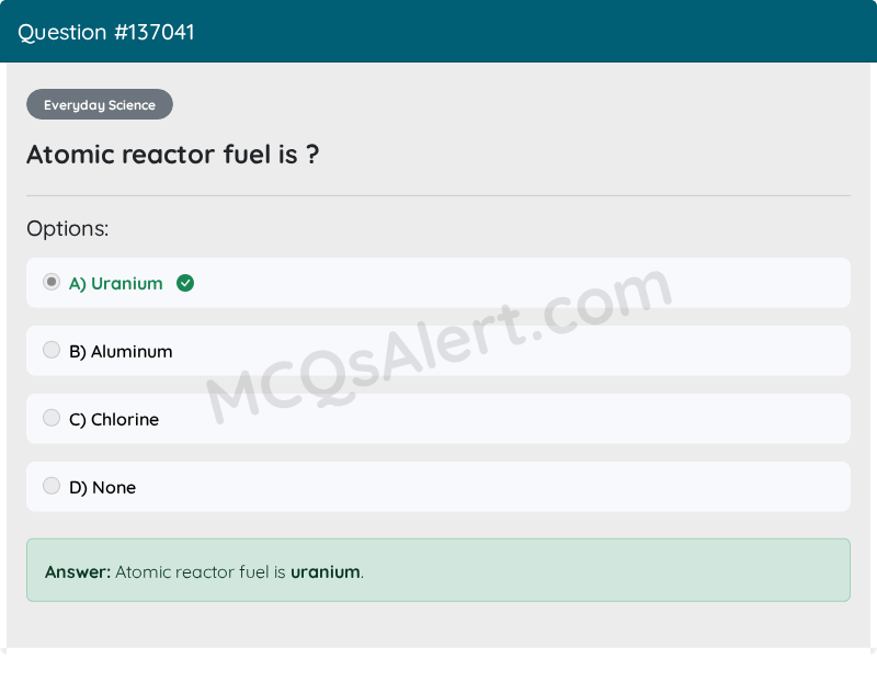 Question Screenshot