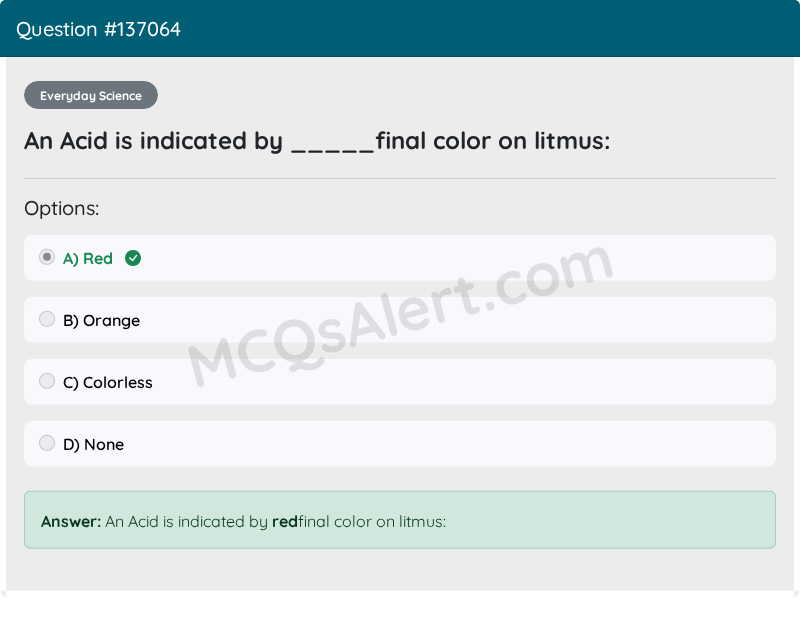 Question Screenshot