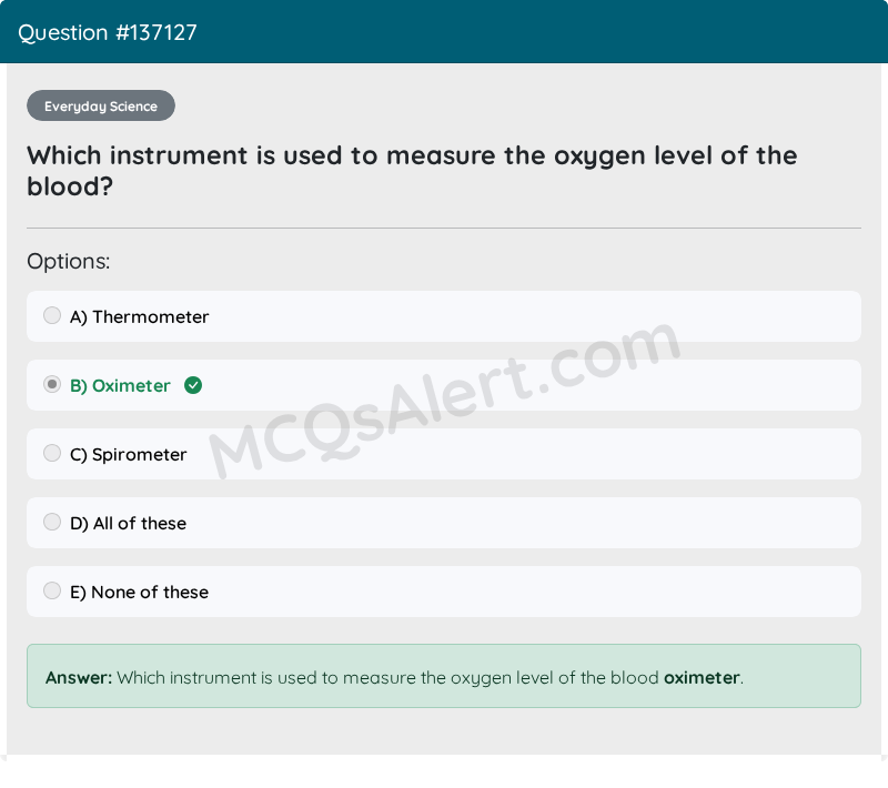 Question Screenshot