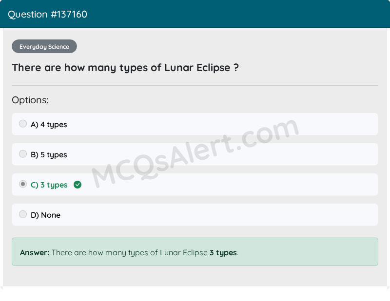 Question Screenshot