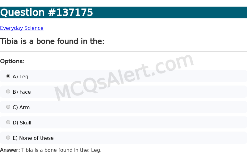 Question Screenshot