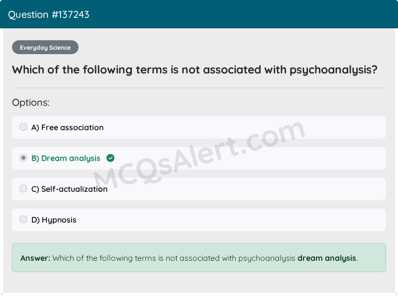 Question Screenshot