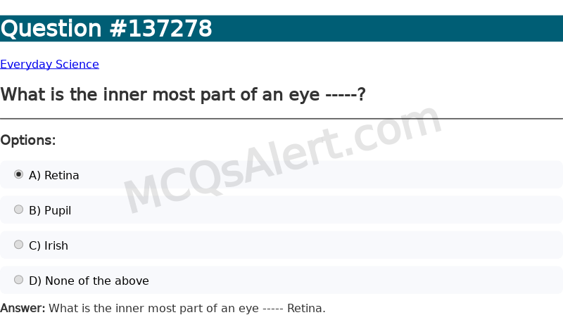 Question Screenshot
