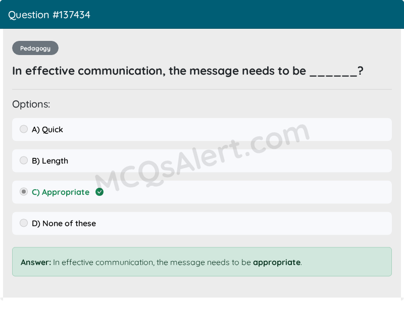 Question Screenshot