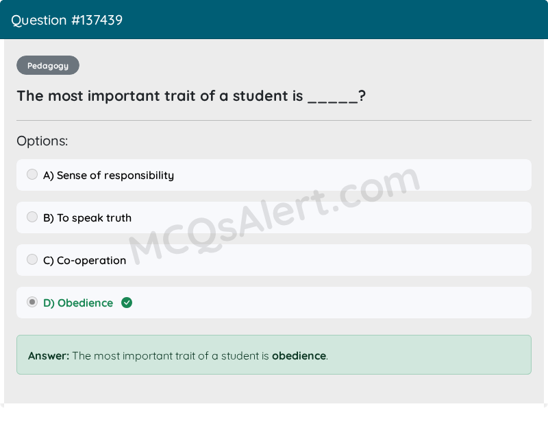 Question Screenshot