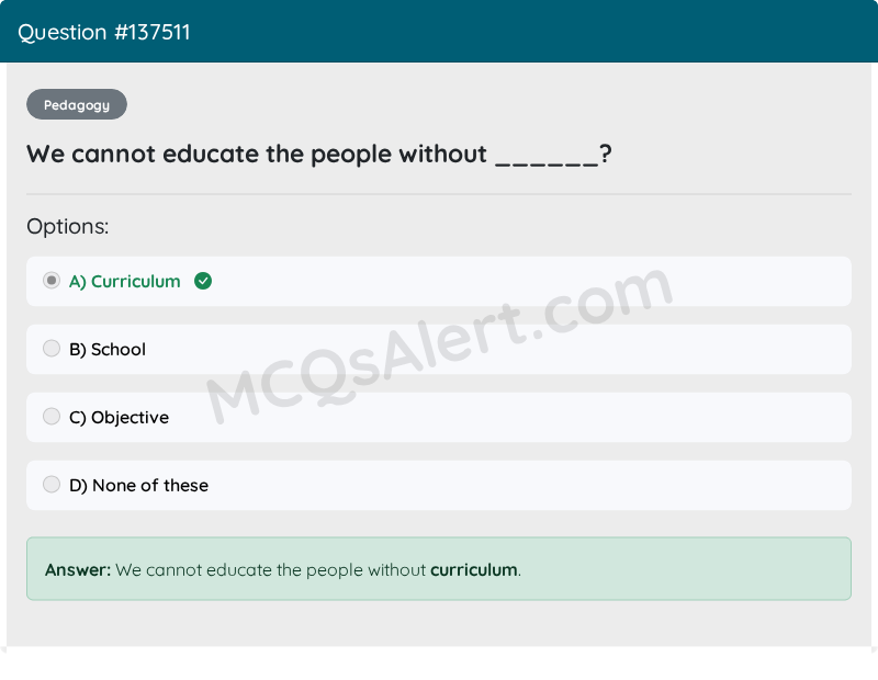 Question Screenshot