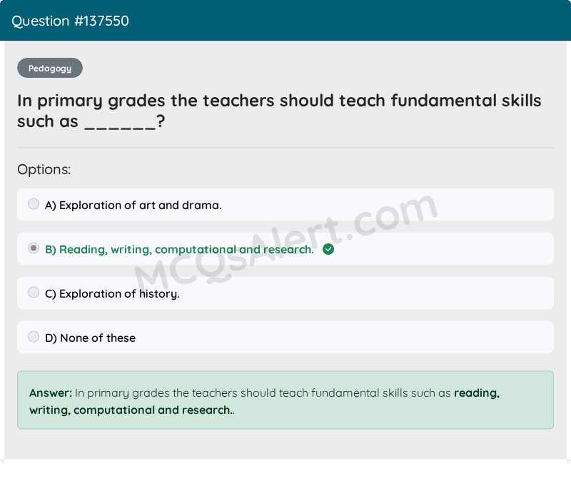 Question Screenshot
