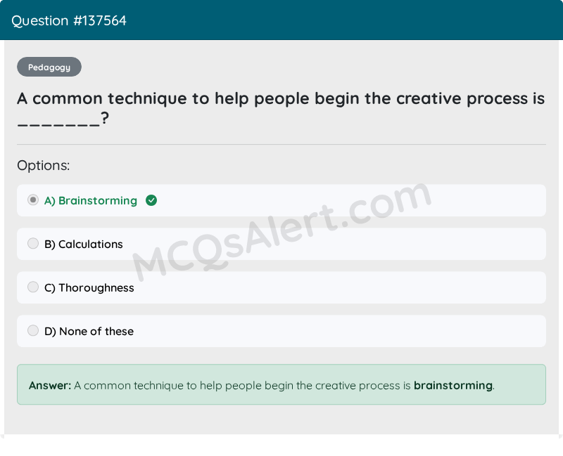 Question Screenshot