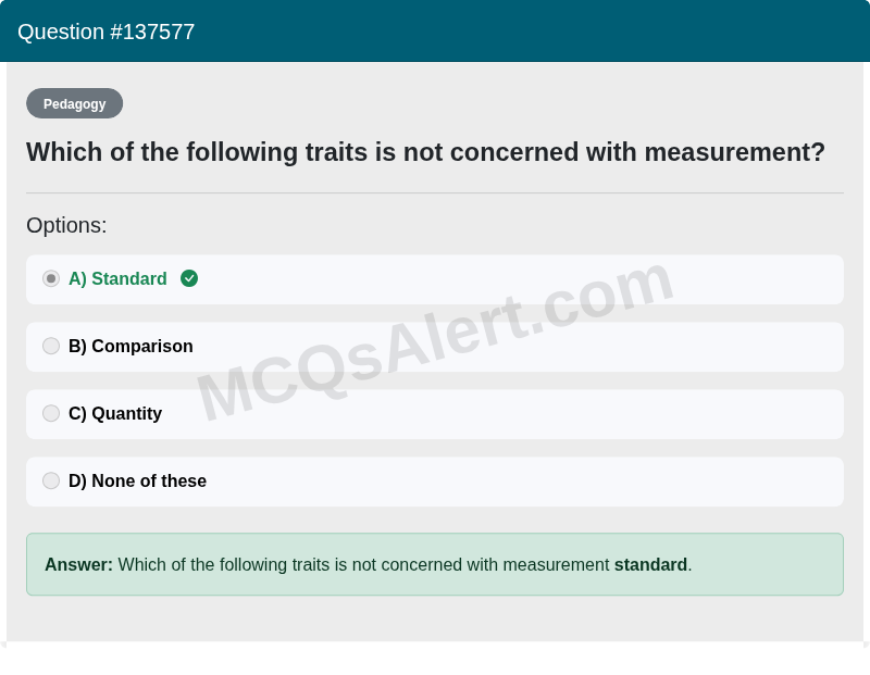 Question Screenshot