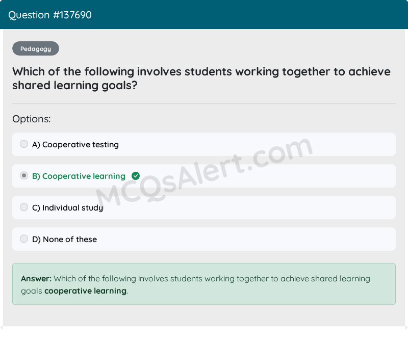 Question Screenshot