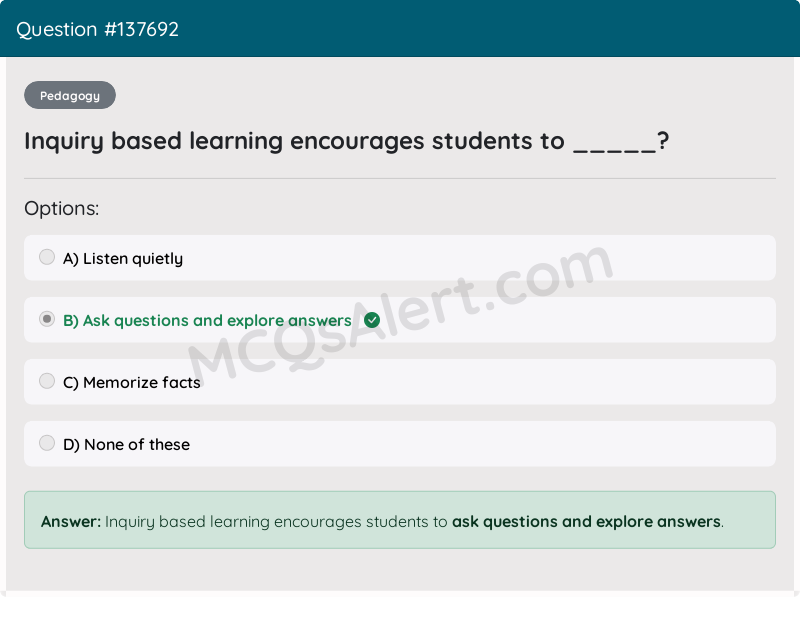 Question Screenshot