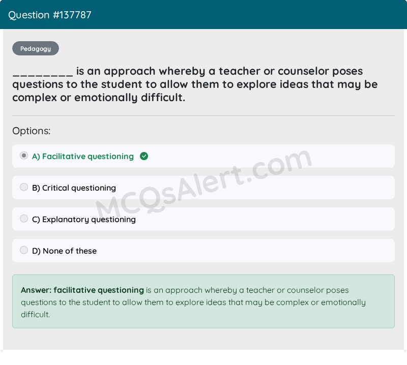 Question Screenshot