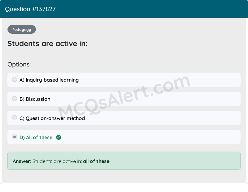 Question Screenshot