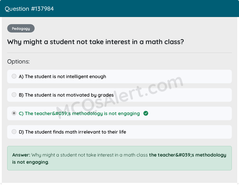 Question Screenshot