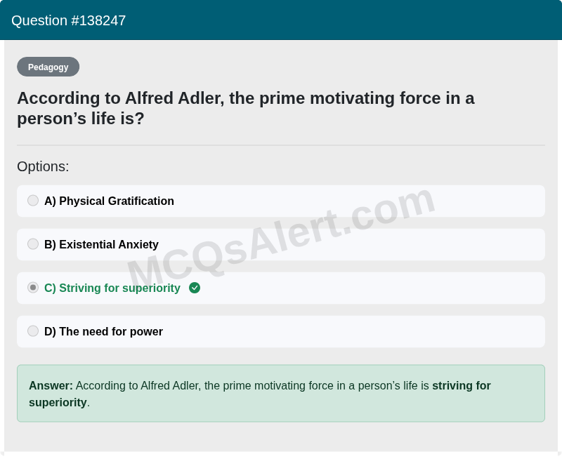Question Screenshot