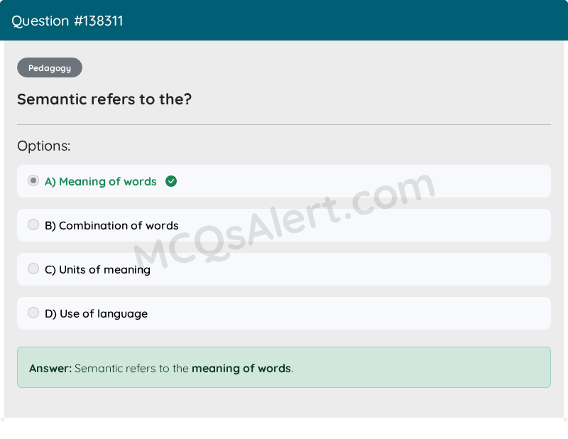 Question Screenshot