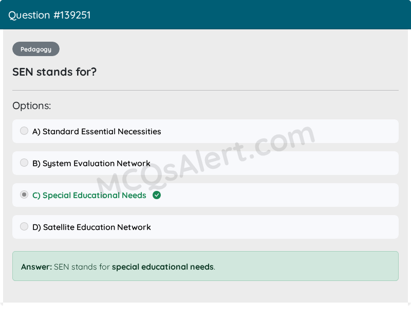 Question Screenshot