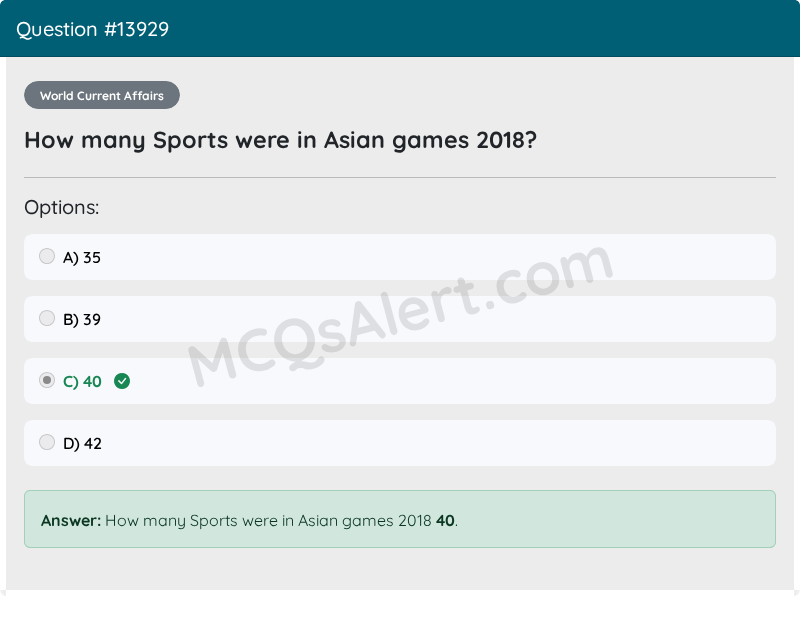 Question Screenshot